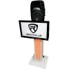 imageRockville RTP33TV Black Totem DJ SpeakerLighting Stand Detachable TV Mount Adjustable Height Stable Base for DJs and Event ProfessionalsWhite