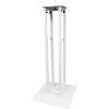 imageRockville RTP33TV Black Totem DJ SpeakerLighting Stand Detachable TV Mount Adjustable Height Stable Base for DJs and Event ProfessionalsWhite