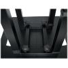 imageRockville RTPGO Black Collapsible DJ Totem Light Stand 132 lbs Capacity Portable with Bag and BlackWhite Scrims Adjustable Height 3970 Inches for DJs and Event LightingBlack