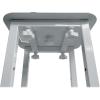 imageRockville RTPGO Black Collapsible DJ Totem Light Stand 132 lbs Capacity Portable with Bag and BlackWhite Scrims Adjustable Height 3970 Inches for DJs and Event LightingWhite