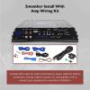 imageRockville RV122B 1200W Dual 12quot Car Subwoofer Enclosure 400W RMS Mono Amp CEA2006 Compliant Subsonic Filter Amp Kit for Car Audio Systems