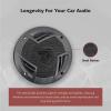 imageRockville RV43A 4quot 3Way Car Speakers 500W 4 Ohm Polypropylene Woofer Butyl Rubber Surround With Grilles CEA Compliant Perfect for Car Audio