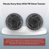 imageRockville RV43A 4quot 3Way Car Speakers 500W 4 Ohm Polypropylene Woofer Butyl Rubber Surround With Grilles CEA Compliant Perfect for Car Audio