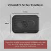 imageRockville RV463A 4x6quot 3Way Car Speakers 500W Rich Bass CEA Rated Polypropylene Woofer Butyl Surround With Grilles Perfect for Car Audio