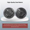 imageRockville RV53A 525quot 3Way Car Speakers 600W 4 Ohm Polypropylene Woofer Butyl Rubber Surround With Grille CEA Compliant Perfect for Car Audio