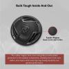 imageRockville RV63A 65quot 3Way Car Speakers 750W 4 Ohm Polypropylene Woofer Butyl Rubber Surround With Grilles CEA Compliant Perfect for Car Audio