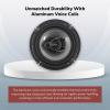 imageRockville RV63A 65quot 3Way Car Speakers 750W 4 Ohm Polypropylene Woofer Butyl Rubber Surround With Grilles CEA Compliant Perfect for Car Audio