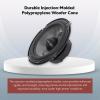 imageRockville RV652C 65quot Component Car Speakers 750W 4 Ohm CEA Rated Polypropylene Woofer Butyl Surround PEI Tweeter Perfect for Car Audio