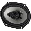imageRockville RV683A 6x8quot 3Way Car Speakers 900W 4 Ohm CEA Rated Polypropylene Woofer Butyl Rubber Surround PEI Tweeter Perfect for Car Audio