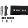 imageRockville RV683A 6x8quot 3Way Car Speakers 900W 4 Ohm CEA Rated Polypropylene Woofer Butyl Rubber Surround PEI Tweeter Perfect for Car Audio