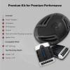 imageRockville RV692C 6x9quot Component Car Speakers 1000W 4 Ohm Rich Bass CEA Rated Polypropylene Woofer Butyl Rubber Surround Perfect for Car Audio