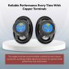 imageRockville RV694A 6x9quot 4Way Car Speakers 1000W 4 Ohm Rich Bass CEA Rated Polypropylene Woofer Butyl Rubber Surround Perfect for Car Audio