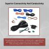 imageRockville RV81A 400W 8quot Loaded Car Subwoofer Enclosure with Mono Amplifier and Amp Kit Vented Design CEA2006 Compliant Compact Size for Car Audio