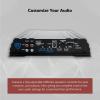 imageRockville RV81A 400W 8quot Loaded Car Subwoofer Enclosure with Mono Amplifier and Amp Kit Vented Design CEA2006 Compliant Compact Size for Car Audio