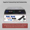 imageRockville RV82A Dual 8quot 800W Subwoofers  1200W Mono Amp Car Audio Kit CEA2006 Compliant Ported Enclosure Complete Wiring for Deep Bass