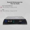 imageRockville RVA6001 Mono Car Amplifier 1200W Peak 200W DynoCertified RMS  4 Ohm ClassAB With Bass Remote Perfect for Subwoofers and Car Audio