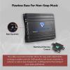 imageRockville RVA6001 Mono Car Amplifier 1200W Peak 200W DynoCertified RMS  4 Ohm ClassAB With Bass Remote Perfect for Subwoofers and Car Audio