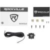 imageRockville RVAM2 Mono Car Amplifier 2500W 625W DynoCertified RMS at 1 Ohm With Bass Remote ClassD MOSFET Perfect for Subwoofers and Car Audio