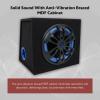 imageRockville RVB121A 500W Active 12 Inch Car Subwoofer with Enclosure Builtin Class AB Amplifier Adjustable Crossover Deep Bass for Car Audio