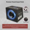imageRockville RVB81A 8 Inch 300W Powered Car SubwooferSub Enclosure Box 4Ohm Compact Design Deep Bass Wired Bass Remote for Car Audio Enthusiasts