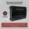 imageRockville RVF2 4Channel Car Amplifier 1200W Peak300W RMS ClassAB MOSFET Adjustable Crossover Bass EQ Perfect for Subwoofers and Car Audio