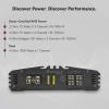 imageRockville RVF2 4Channel Car Amplifier 1200W Peak300W RMS ClassAB MOSFET Adjustable Crossover Bass EQ Perfect for Subwoofers and Car Audio
