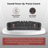 imageRockville RVF2 4Channel Car Amplifier 1200W Peak300W RMS ClassAB MOSFET Adjustable Crossover Bass EQ Perfect for Subwoofers and Car Audio