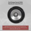 imageRockville RVL6KIT 65quot Component Car Speakers 800W Peak200W RMS 4 Ohm Aluminum Cone 1quot Silk Dome Tweeters Perfect for HighFidelity Car Audio