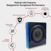 imageRockville RW8CA 600W Low Profile UnderSeat Active Car Subwoofer 2 Ohm Deep Bass Slim Design Easy Install Perfect for Car Audio Enthusiasts10 Inch