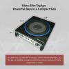 imageRockville RW8CA 600W Low Profile UnderSeat Active Car Subwoofer 2 Ohm Deep Bass Slim Design Easy Install Perfect for Car Audio Enthusiasts10 Inch