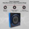 imageRockville RW8CA 600W Low Profile UnderSeat Active Car Subwoofer 2 Ohm Deep Bass Slim Design Easy Install Perfect for Car Audio Enthusiasts10 Inch