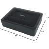 imageRockville RW8CA 600W Low Profile UnderSeat Active Car Subwoofer 2 Ohm Deep Bass Slim Design Easy Install Perfect for Car Audio Enthusiasts6x8 Inch