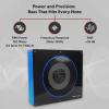imageRockville RW8CA 600W Low Profile UnderSeat Active Car Subwoofer 2 Ohm Deep Bass Slim Design Easy Install Perfect for Car Audio Enthusiasts8 Inch