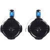 imageRockville RWB80B Pair 8quot 2Way Marine Wakeboard Tower Speakers 600W Peak400W RMS 4 Ohm Waterproof HighFidelity Sound for Boat Jeep and ATVsBlack