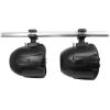 imageRockville RWB90W Pair 8quot 600W Peak200 RMS Marine Wakeboard Tower Speakers 360 Degree Swivel Waterproof HighFidelity Sound Stainless Steel Hardware for Boats ATVs and UTVsBlack
