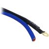 imageRockville RWK4CU 4 AWG 100 Copper Car Amp Wiring Kit with Crystal SQ RCA Cables SilverTinned GoldPlated Mini ANL Fuse Holder Complete 2000W Installation Set for Car Audio Systems