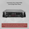 imageRockville RXAF1 1600W 4Channel Car Amplifier DynoCertified RMS MOSFET Power Supply ELNA Capacitors Class AB Perfect for Car Audio and Subs