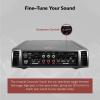 imageRockville RXAF2 2400W 4Channel Car Amplifier DynoCertified RMS MOSFET Power Supply ELNA Capacitors Class AB Perfect for Car Audio and Subs