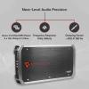 imageRockville RXAF2 2400W 4Channel Car Amplifier DynoCertified RMS MOSFET Power Supply ELNA Capacitors Class AB Perfect for Car Audio and Subs