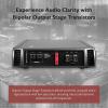 imageRockville RXAT1 1500W 2Channel Car Amplifier DynoCertified RMS MOSFET Power ELNA Capacitors Class AB Perfect for Car Audio and Subwoofers