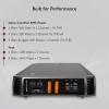 imageRockville RXAT2 2400W 2Channel Car Amplifier DynoCertified RMS MOSFET Power Supply Elna Capacitors Class AB Perfect for Car Audio and Subs