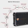 imageRockville RXAT2 2400W 2Channel Car Amplifier DynoCertified RMS MOSFET Power Supply Elna Capacitors Class AB Perfect for Car Audio and Subs