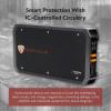 imageRockville RXAT2 2400W 2Channel Car Amplifier DynoCertified RMS MOSFET Power Supply Elna Capacitors Class AB Perfect for Car Audio and Subs