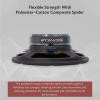 imageRockville RXM108 10quot MidRange Car Speaker 600W Peak 300W RMS 8 Ohm Kevlar Cone Bullet Open Basket CEA Compliant Grille Perfect for Car Audio4 Ohm With Bullet