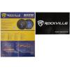 imageRockville RXM108 10quot MidRange Car Speaker 600W Peak 300W RMS 8 Ohm Kevlar Cone Bullet Open Basket CEA Compliant Grille Perfect for Car Audio4 Ohm With Bullet