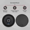 imageRockville RXM108 10quot MidRange Car Speaker 600W Peak 300W RMS 8 Ohm Kevlar Cone Bullet Open Basket CEA Compliant Grille Perfect for Car Audio8 Ohm With Bullet