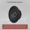imageRockville RXM64 65quot MidRange Car Speaker 150W Peak75W RMS 4 Ohm CEA Compliant Crossover With Grille Loud and Clear Perfect for Car Audio4 Ohm With Bullet