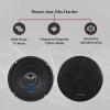imageRockville RXM64 65quot MidRange Car Speaker 150W Peak75W RMS 4 Ohm CEA Compliant Crossover With Grille Loud and Clear Perfect for Car Audio8 Ohm With Bullet