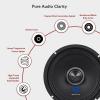 imageRockville RXM64 65quot MidRange Car Speaker 150W Peak75W RMS 4 Ohm CEA Compliant Crossover With Grille Loud and Clear Perfect for Car Audio8 Ohm With Bullet