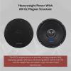 imageRockville RXM64 65quot MidRange Car Speaker 150W Peak75W RMS 4 Ohm CEA Compliant Crossover With Grille Loud and Clear Perfect for Car Audio8 Ohm With Bullet